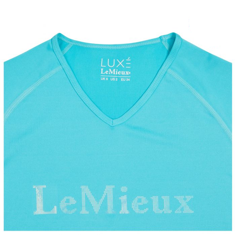 My LeMieux Luxe T-Shirt - Azure-2